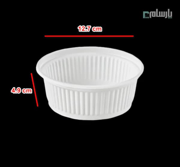 کاسه گیاهی خورشتی یکبار مصرف ۴۰۰ سی سی آملون — تصویر ۲