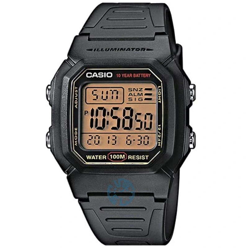 ساعت مچی کاسیو مدل w-800hg-9avdf — تصویر ۵