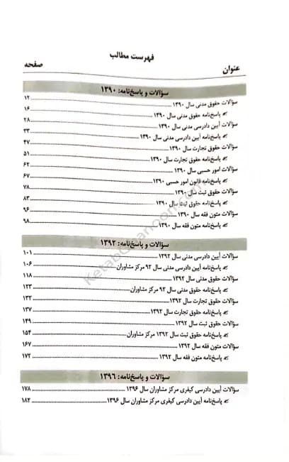 مجموعه آزمون های مرکز وکلا قوه قضائیه ( انتشارات توازن) — تصویر ۲