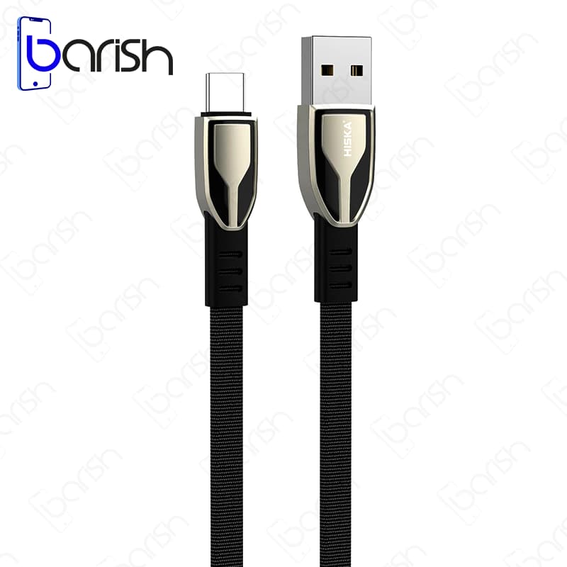 کابل دیتا و شارژ USB به Type-C هیسکا مدل LX-293C