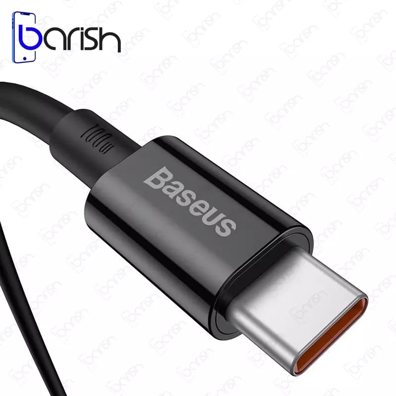 کابل دیتا و شارژ دو سر Type-C باسئوس سری Superior — تصویر ۵