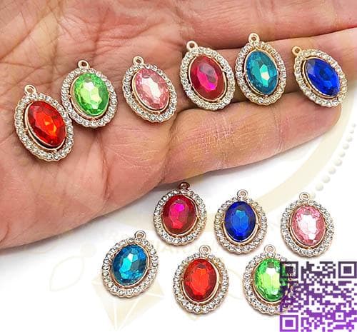 خرجکار نگین دار کد265 — تصویر ۲