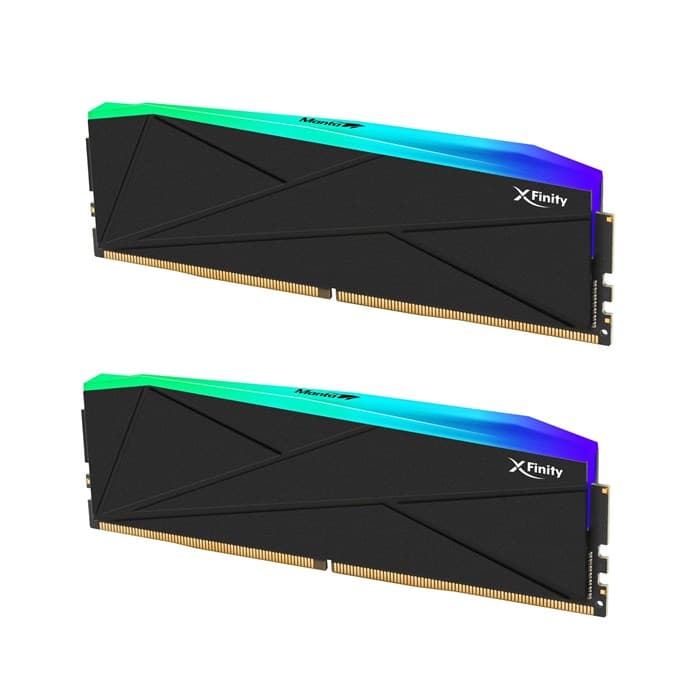 رم وی کالر دو کاناله Manta XFinity RGB 64GB (2 x 16GB) DDR5 5600 CL36 — تصویر ۴