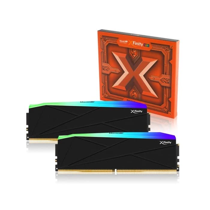 رم وی کالر دو کاناله Manta XFinity RGB 64GB (2 x 16GB) DDR5 5600 CL36 — تصویر ۵
