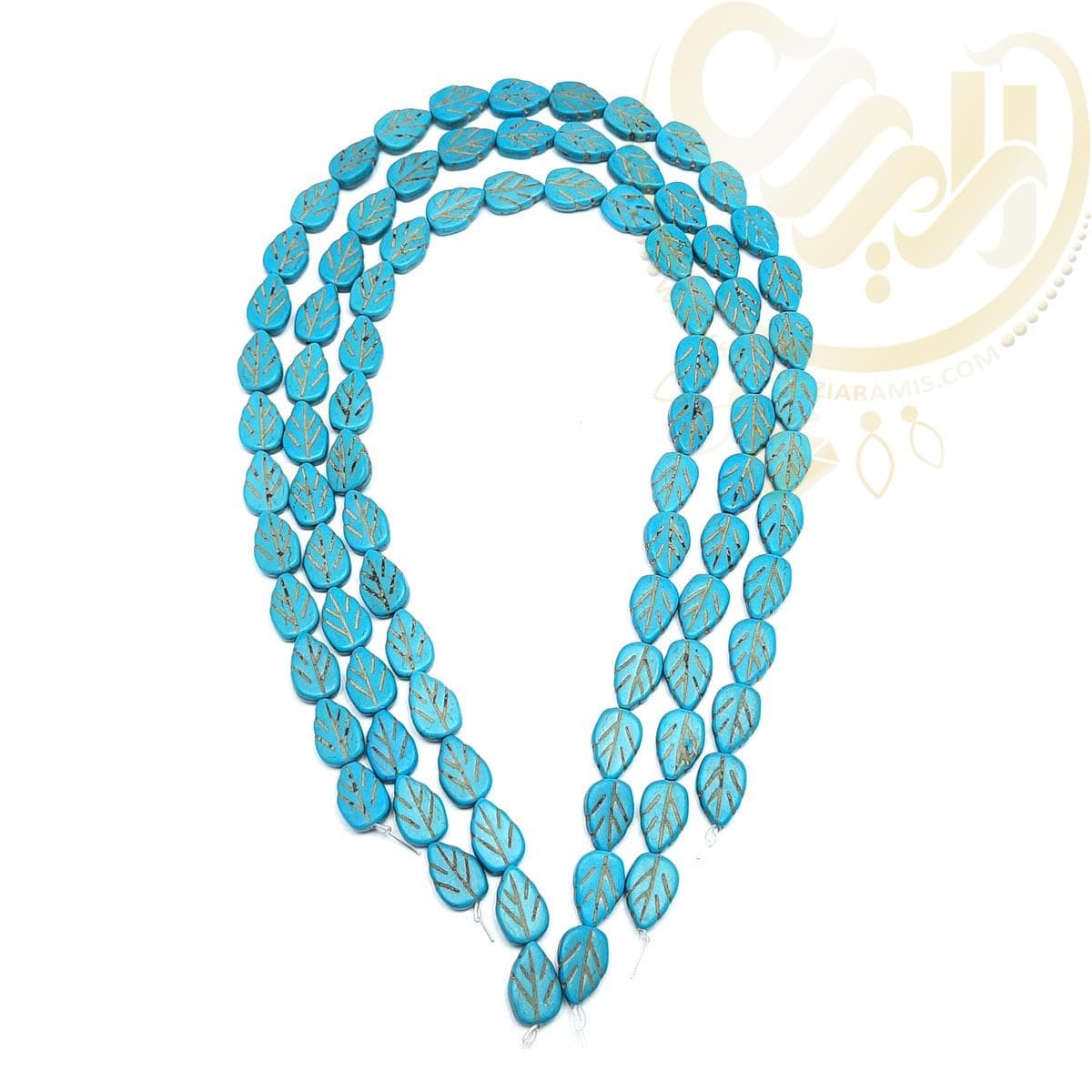 برگ فیروزه ای بزرگ کد9