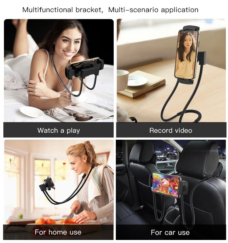 هولدر گردنی موبایل و تبلت Yesido Neck Lazy Holder C80 — تصویر ۳