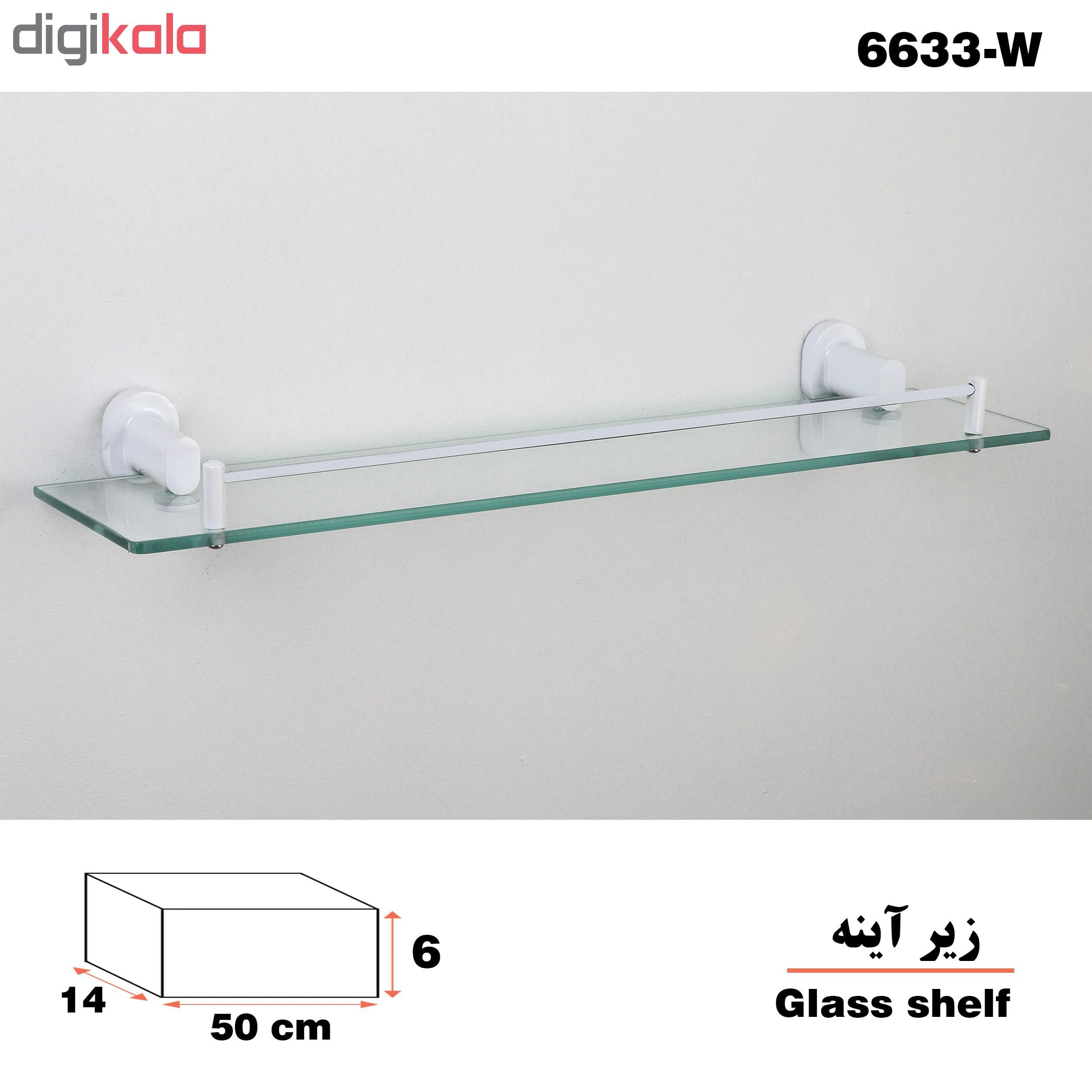 طبقه دیواری دلفین کد 66-W — تصویر ۳