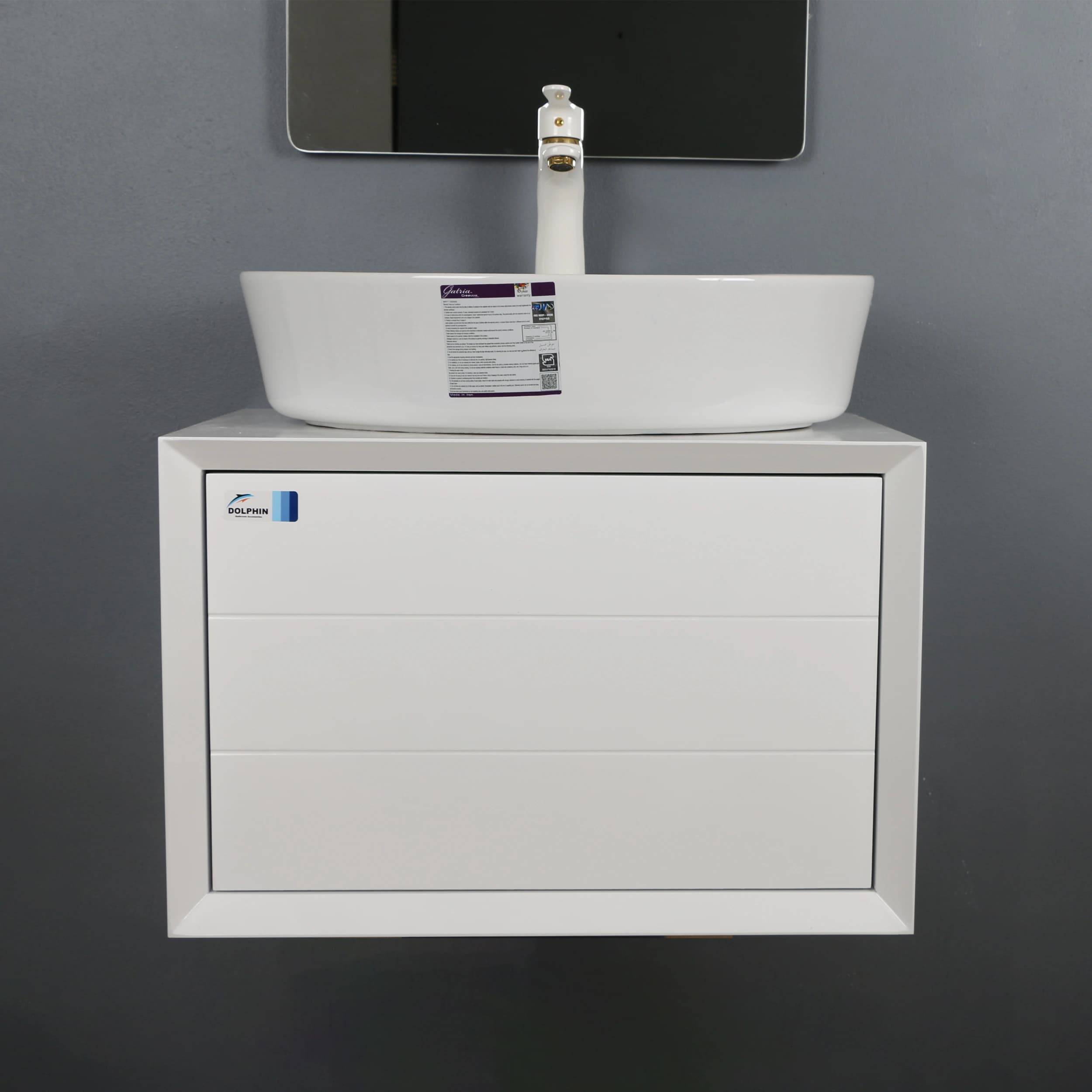 ست کابینت و روشویی دلفین مدل 6040-W — تصویر ۵