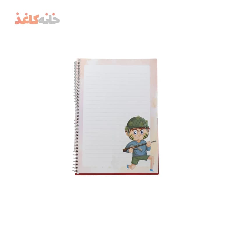 دفتر40برگ حاشیه دار یک شین طرح گربه — تصویر ۵