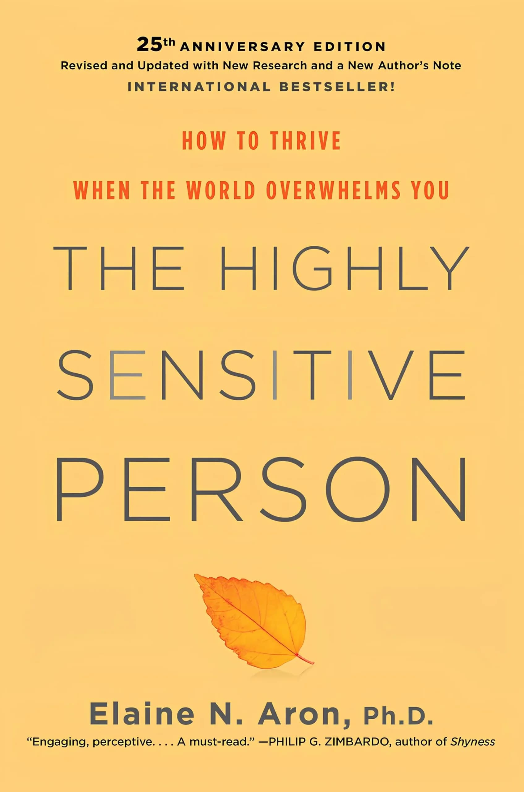 کتاب فرد بسیار حساس (The Highly Sensitive Person) نسخه انگلیسی PDF | الین ان. آرون