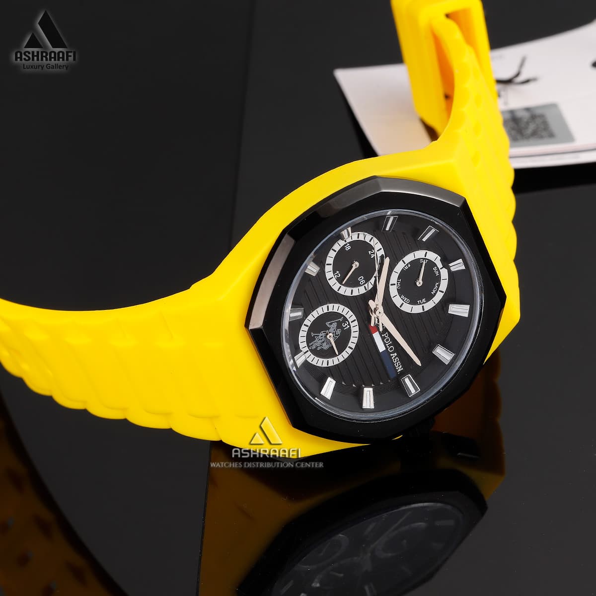 ساعت یو اس پولو زرد U.S. Polo Assn. USPA1103-06 — تصویر ۳