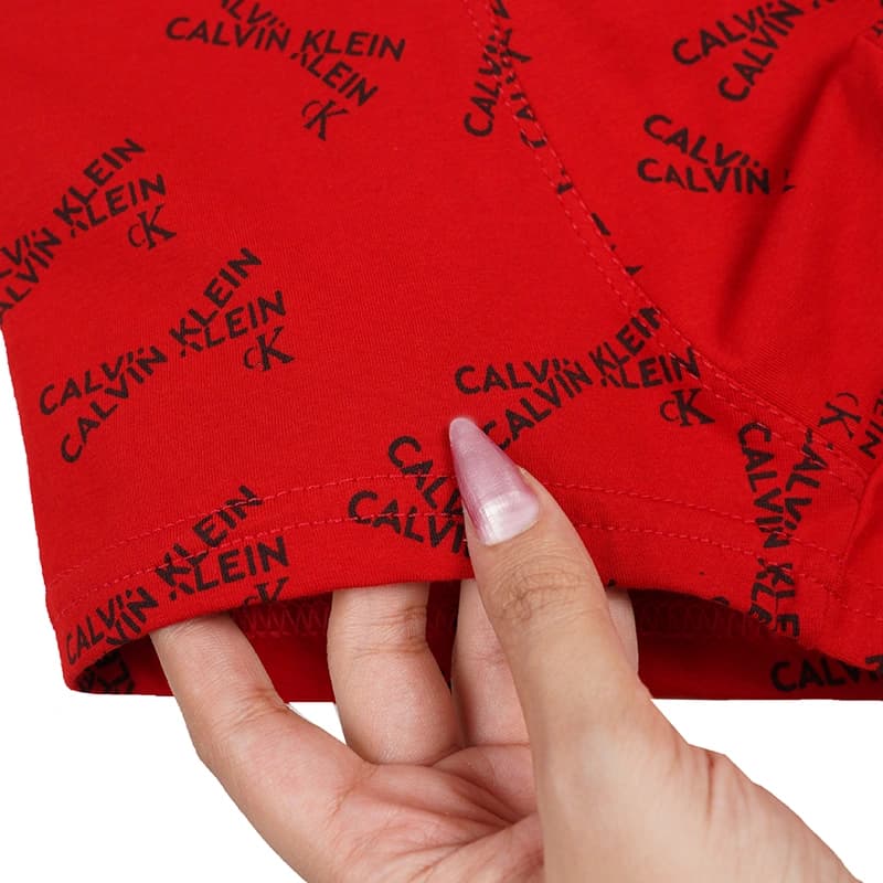 شورت مردانه نیم پا کش اسپرت تمام چاپ Calvin klein — تصویر ۶