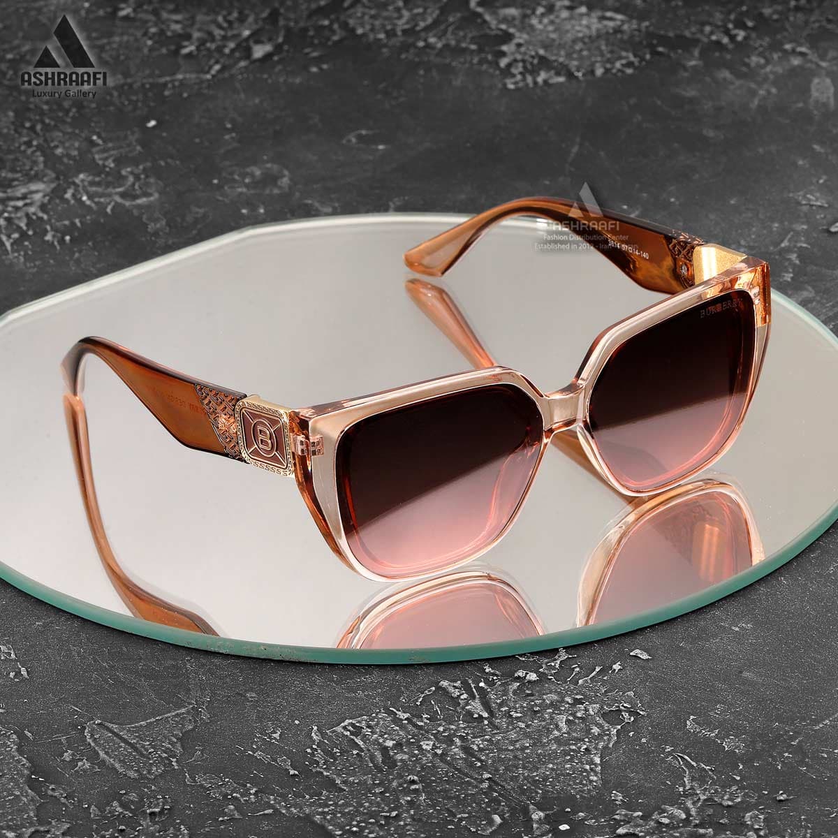 عینک آفتابی زنانه بربری Burberry 3814 — تصویر ۶