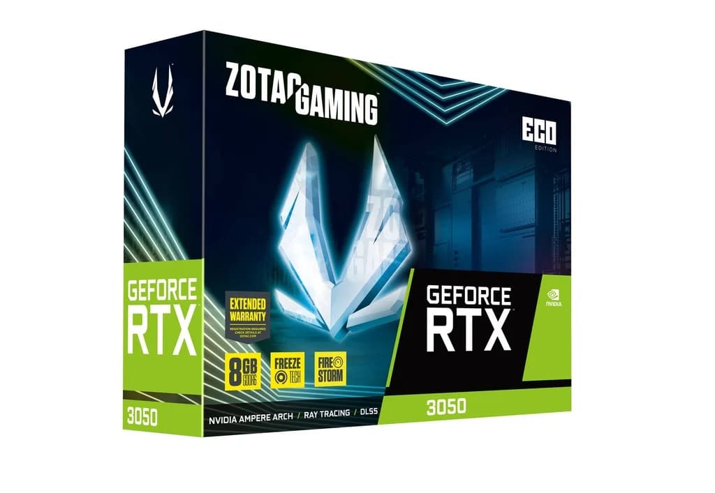 کارت گرافیک زوتک Zotac RTX 3050 8GB ECO