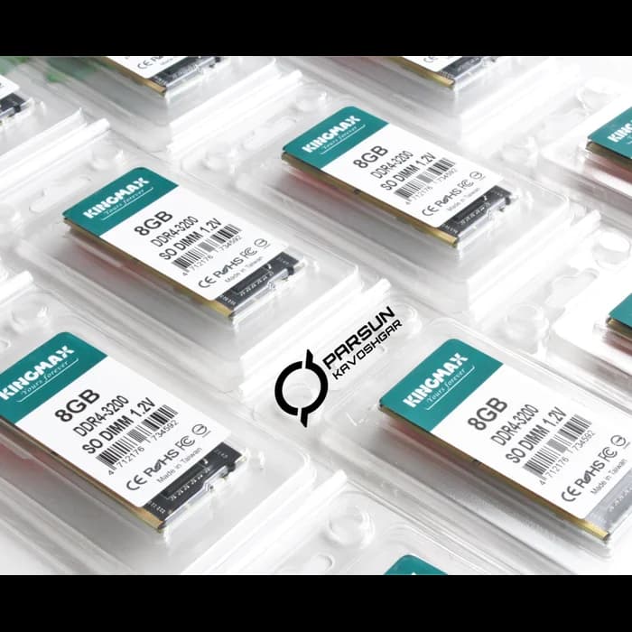 رم لپ تاپ 8 گیگ DDR4 3200 کینگ مکس — تصویر ۲
