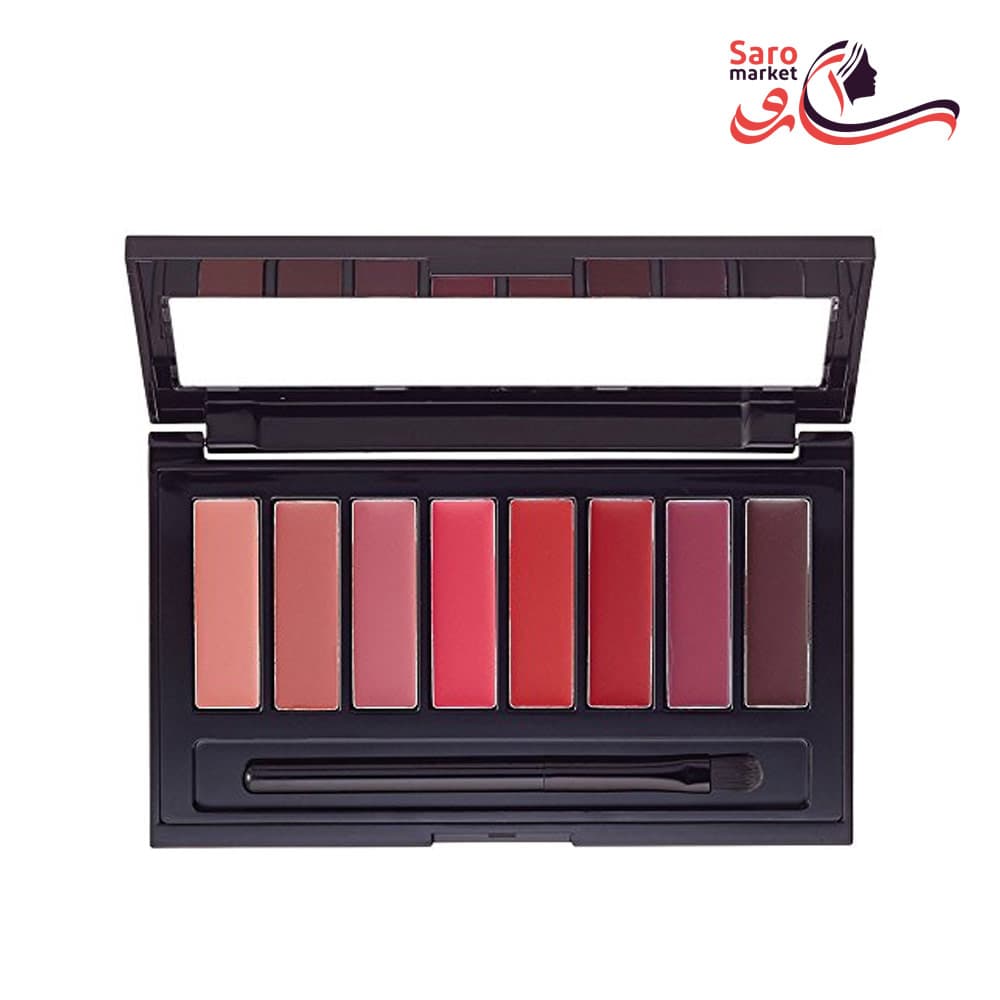 پالت رژ لب هشت رنگ میبلین MAYBELLINE