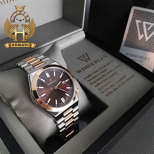 ساعت مچی ست زنانه و مردانه ویمبرلی مدل WIMBERLEY WB-CS111-R — تصویر ۷
