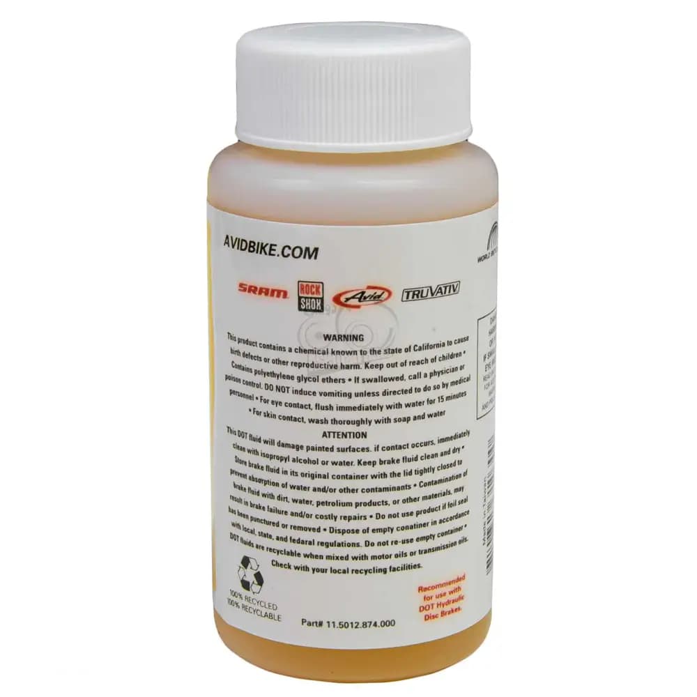 خرید کیت هواگیری Avid ترمز هیدرولیک دوچرخه با روغن هیدرولیک DOT 5.1 — تصویر ۵