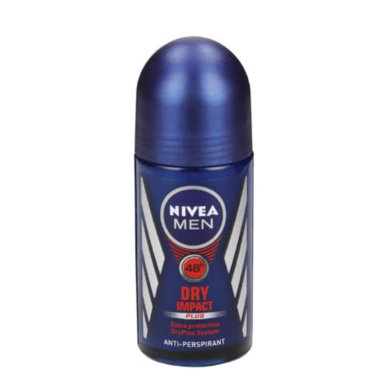مام رول مردانه نیوآ Nivea مدل Dry Impact مناسب انواع پوست حجم 50 میل — تصویر ۳