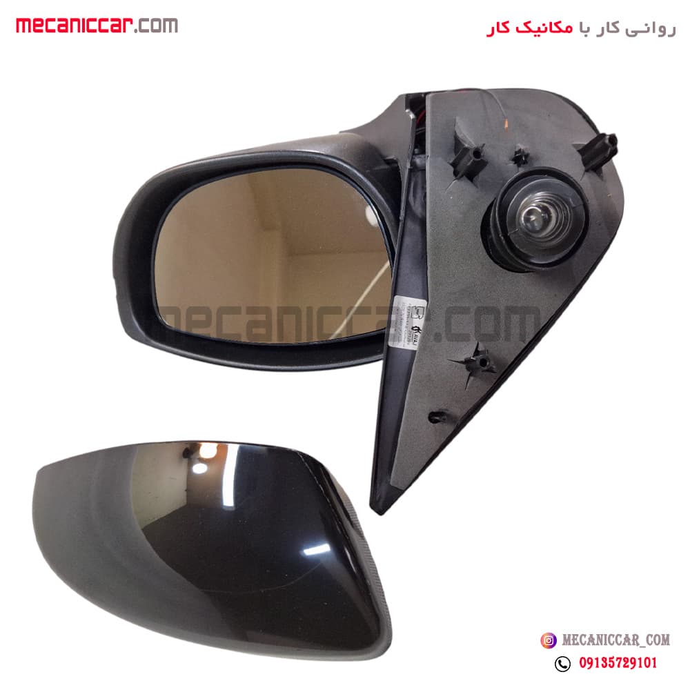 اینه کامل دستی راست راهنمادار پژو 207 کاوج — تصویر ۴