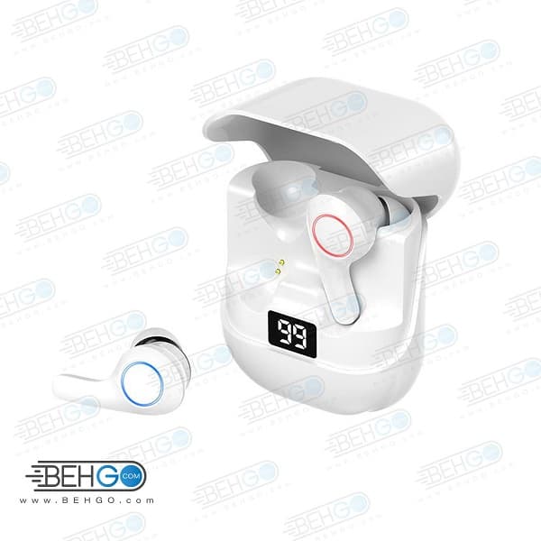 هدفون بی سیم هندزفری بلوتوثی مدل PT08 دو گوش اورجینال HEADSET PT08 — تصویر ۵