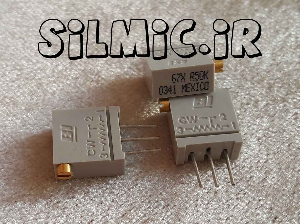 پتانسیومتر 50 کیلو اهم BI ساخت و تولید شده در مکزیکو آمریکا با بالاترین کیفیت