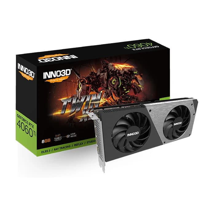 کارت گرافیک اینوتریدی GeForce RTX 4060 TI TWIN X2 8GB