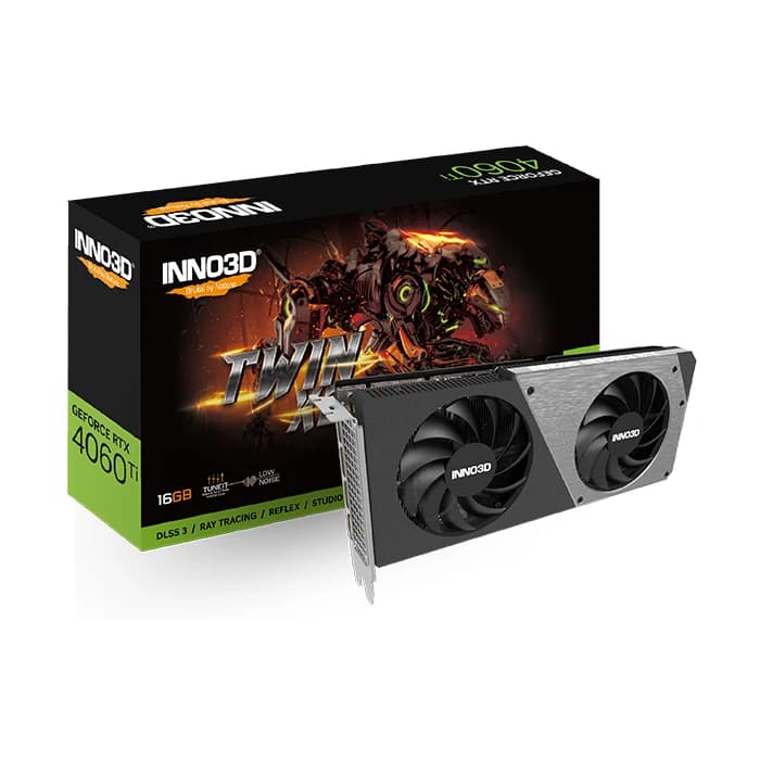کارت گرافیک اینوتریدی GeForce RTX 4060 TI TWIN X2 WHITE 16GB — تصویر ۳