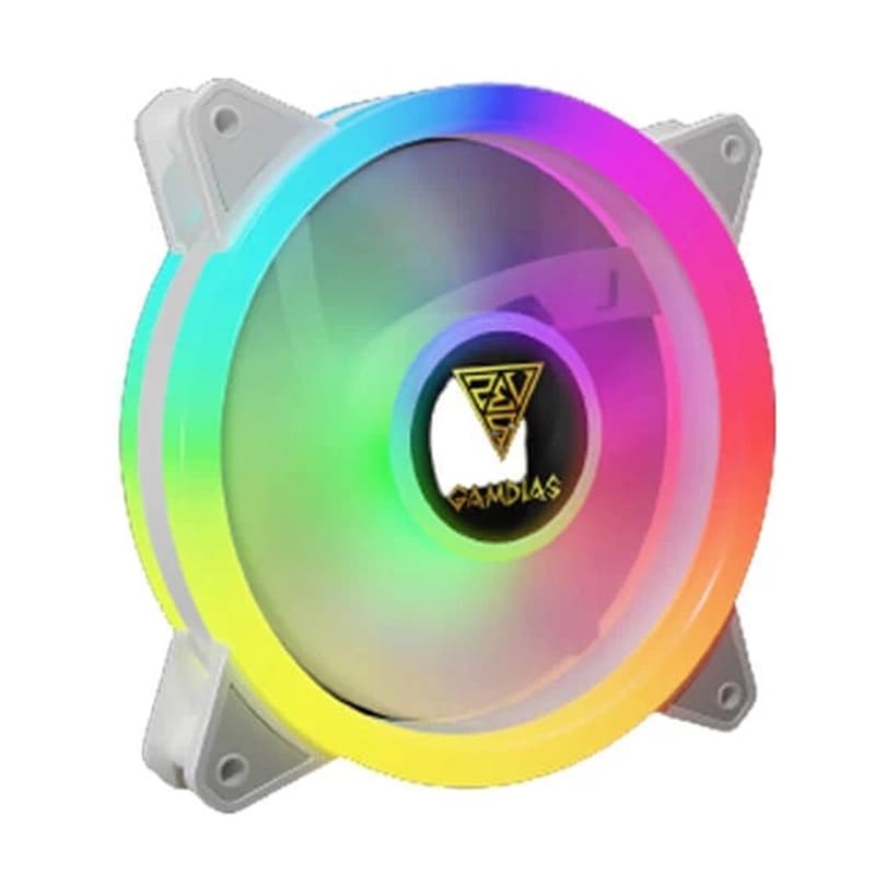فن کیس گیم دیاس AEOLUS M2-1204R WH — تصویر ۳