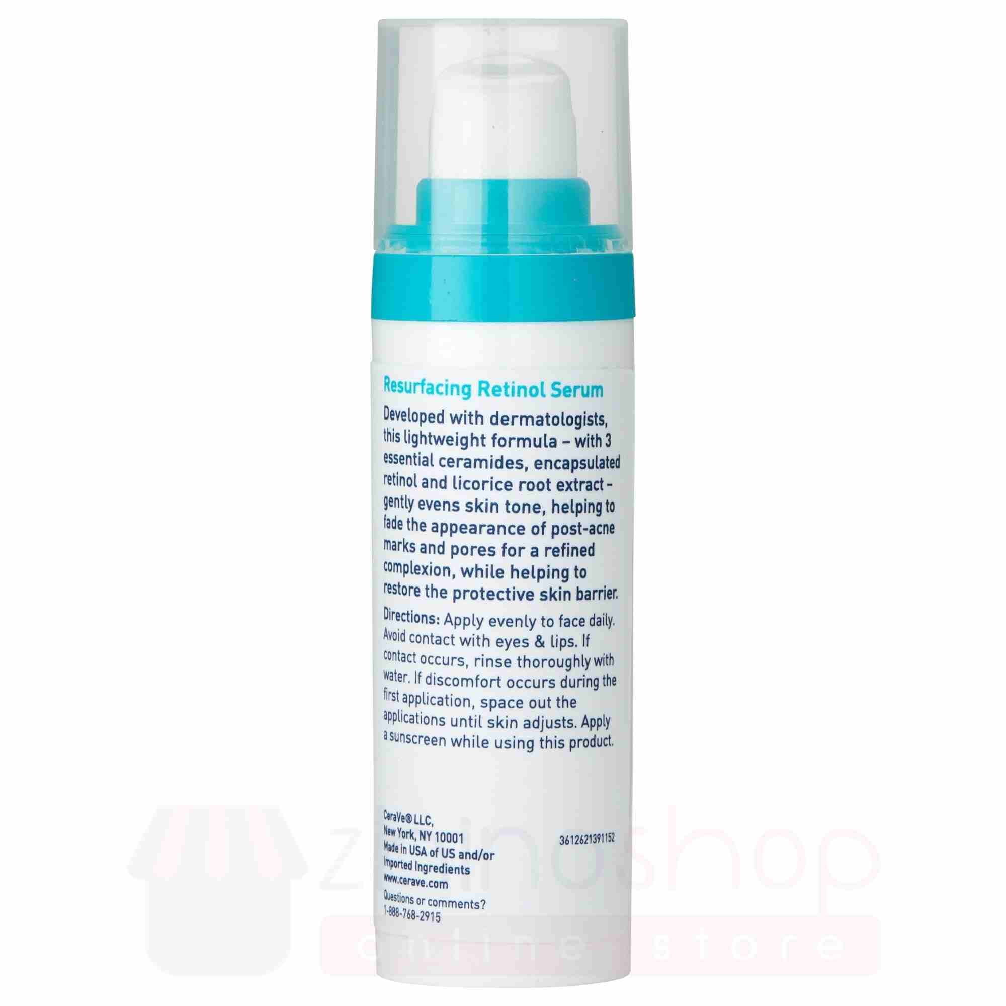 سرم رتینول سراوی حاوی سراماید و نیاسینامید مناسب پوست های مستعد لک30ml — تصویر ۶