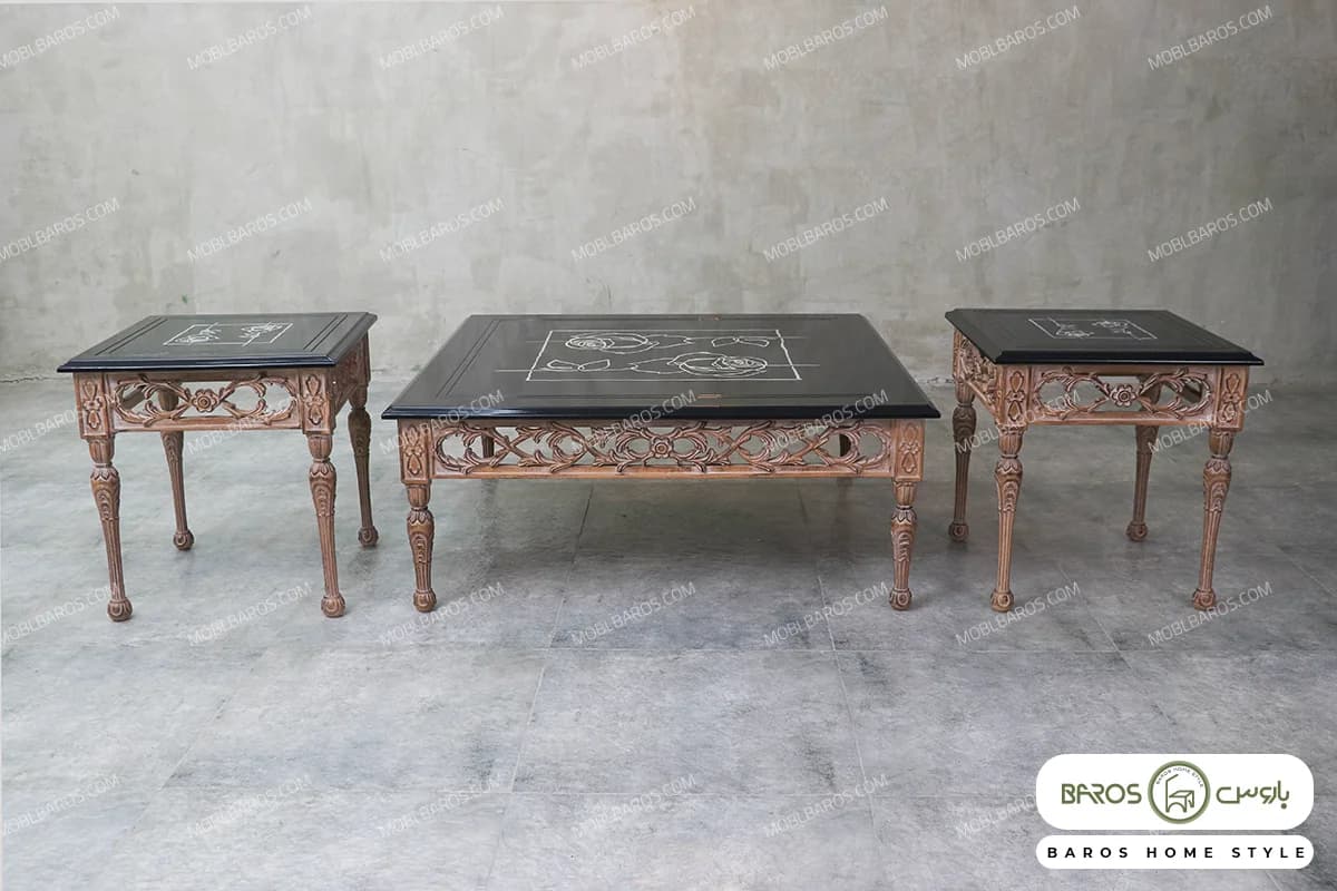 مبل کلاسیک ۷ نفره جدید ساوین کد 3 — تصویر ۶