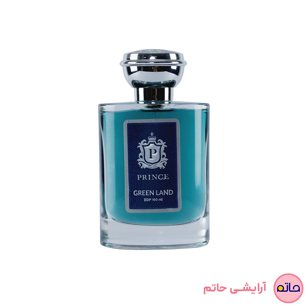 ادکلن پرنس مدل Green land رایحه گرین ایریش توید حجم 100 میلی لیتر — تصویر ۲