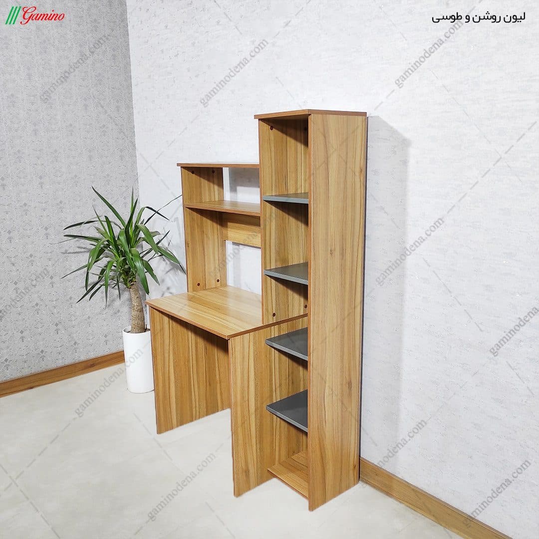 میز تحریر کتابخانه دار مدرن m101 — تصویر ۶