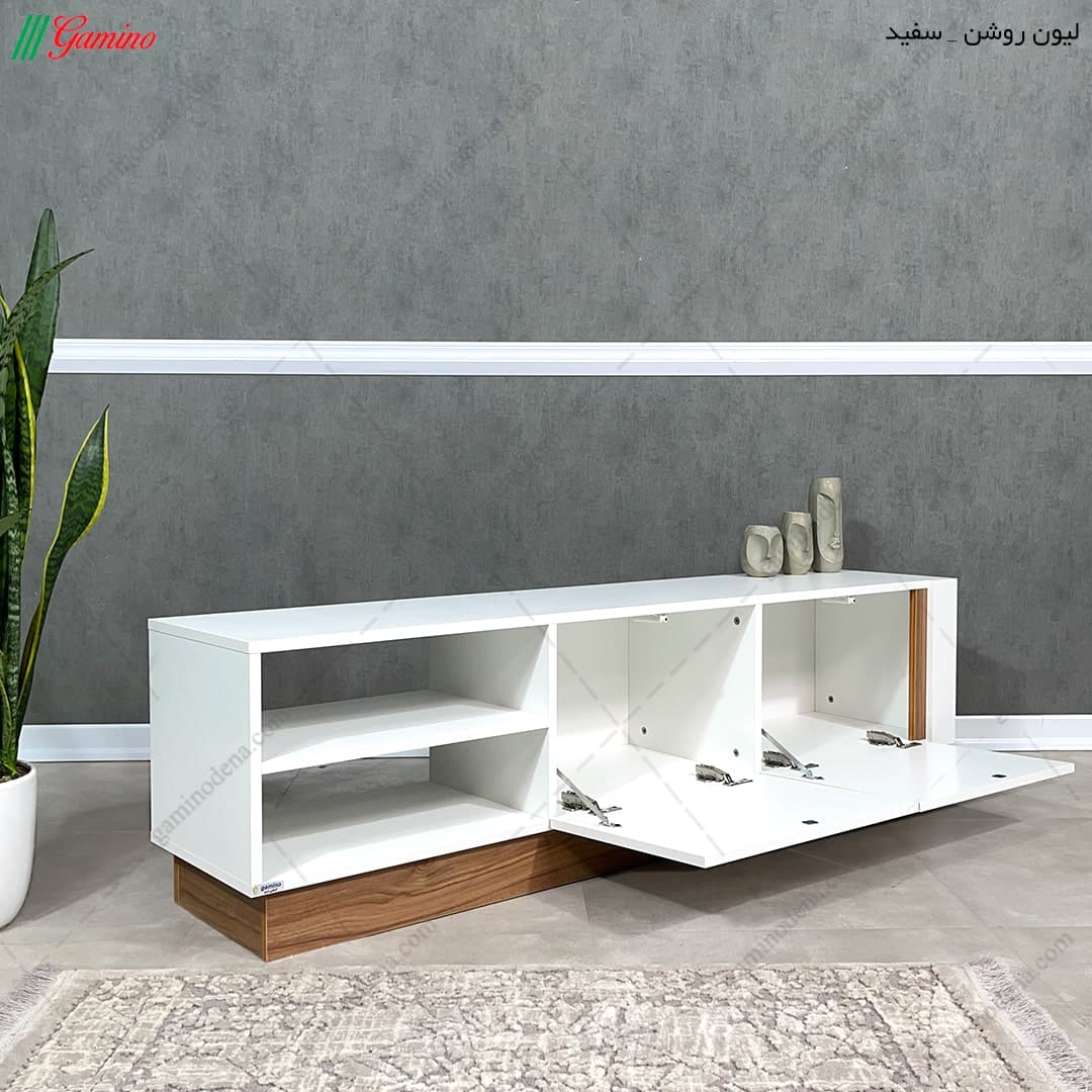 میز تلویزیون مدرن ترکیه مینیمال زمینی مدل ۱۰۳ — تصویر ۳