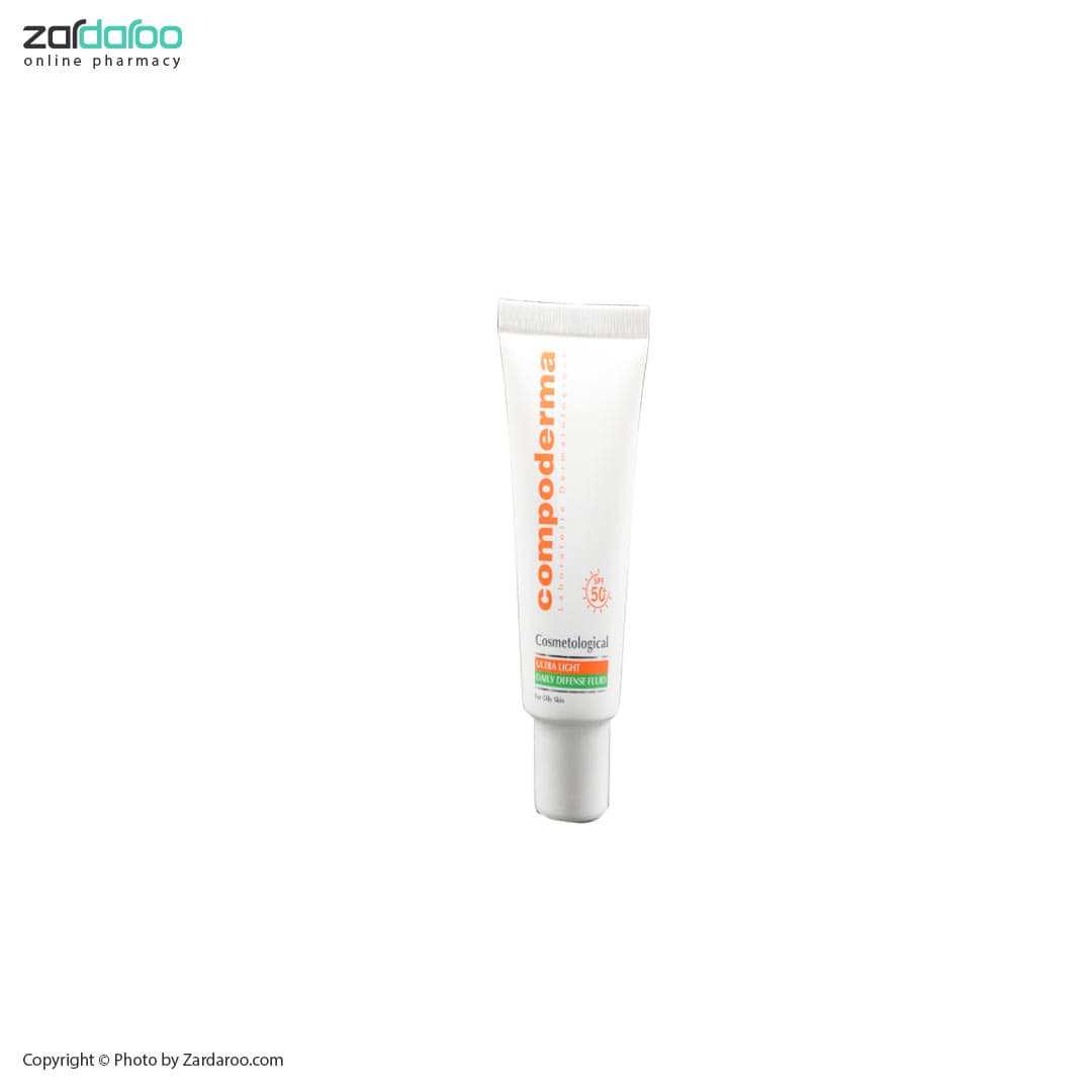 کرم ضد آفتاب spf 50 اولترا لایت کمپودرما Compoderma — تصویر ۲