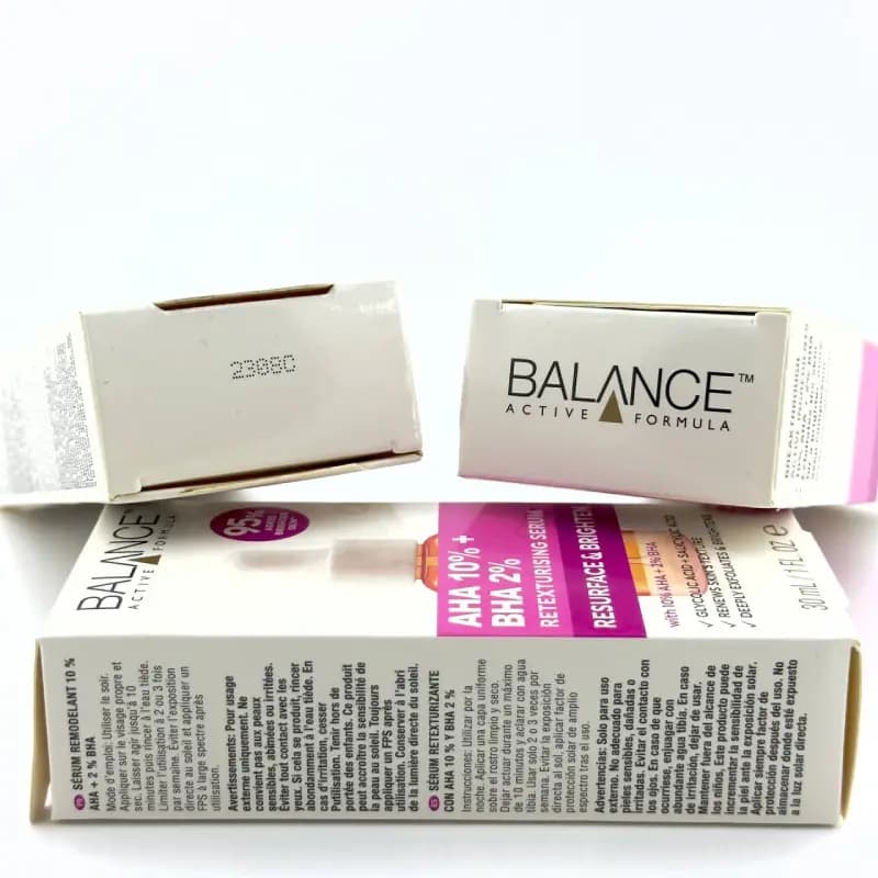 سرم صورت پیلینگ و لایه بردار AHA10% و BHA2% بالانس 30 میل های کپی — تصویر ۲