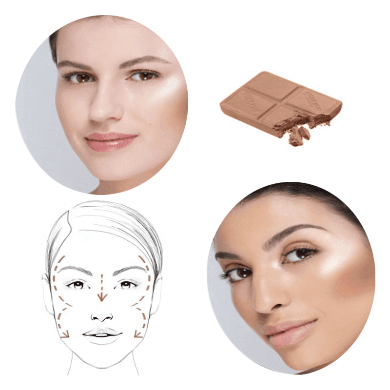 پودر برنزه شکلاتی DELICE DE POUDRE بورژوآ BOURJOIS (شماره ۵۱) — تصویر ۸