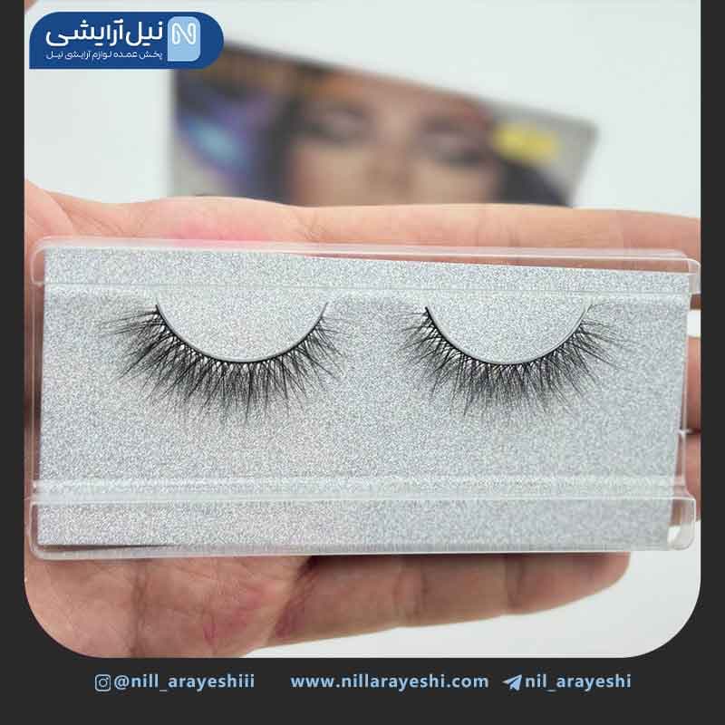 پک مژه مصنوعی 6D جیفی بیوتی دوازده جفتی کد jf238 — تصویر ۳