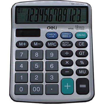 ماشین حساب دلی مدل M198 10