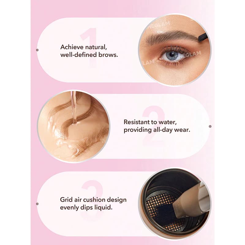 هاشور ابرو شیگلم مدل BROW FECTION رنگ TAUPE — تصویر ۶