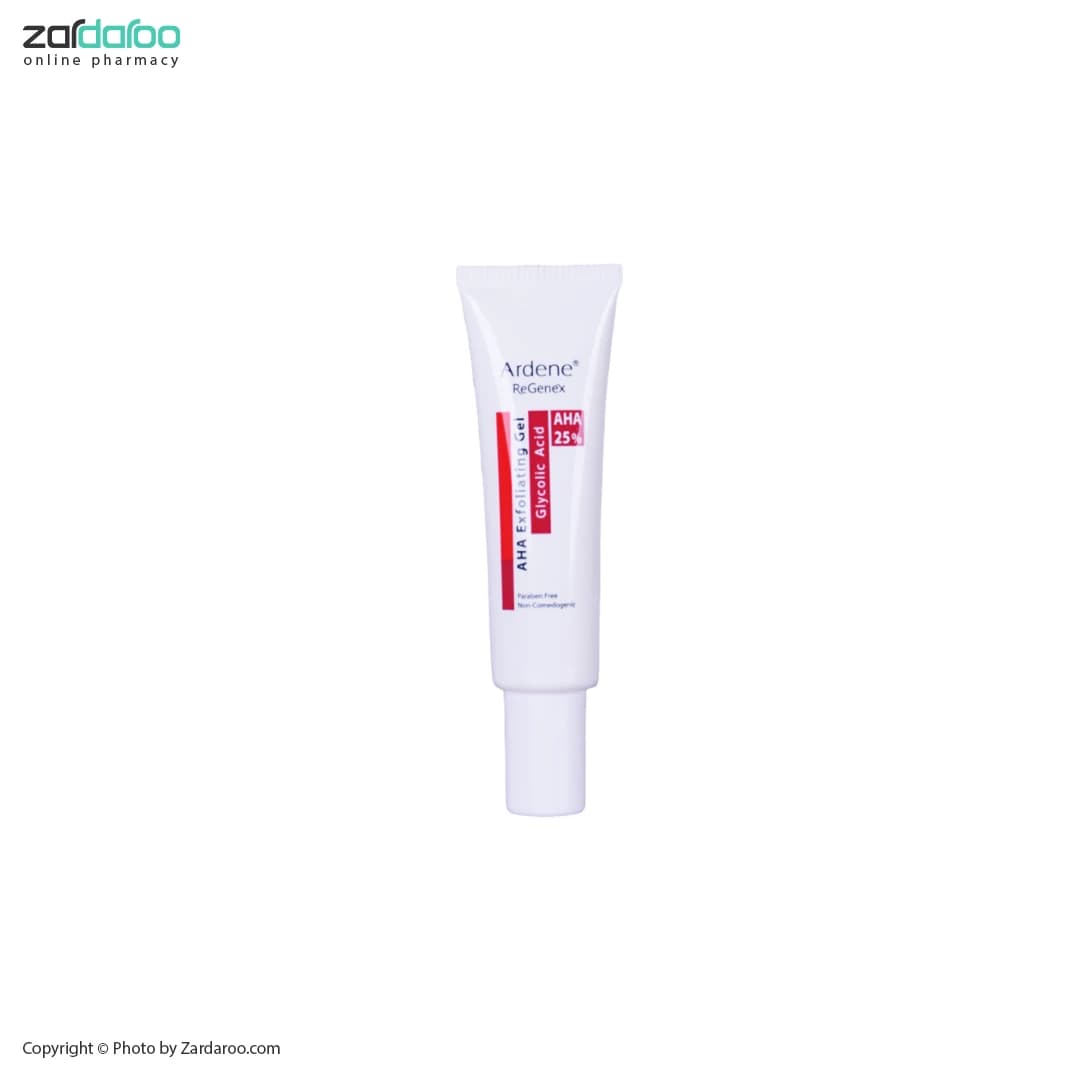 ژل لایه بردار صورت AHA25% آردن ریجنکس Regenex — تصویر ۲
