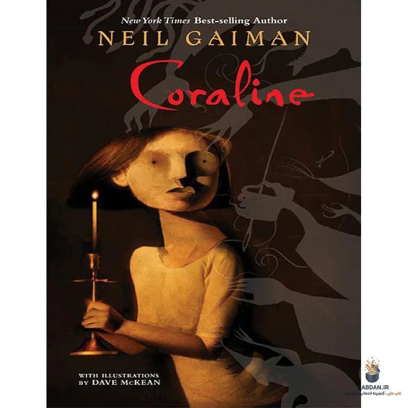 کتاب Coraline (کورالاین) نسخه انگلیسی PDF | نیل گیمن