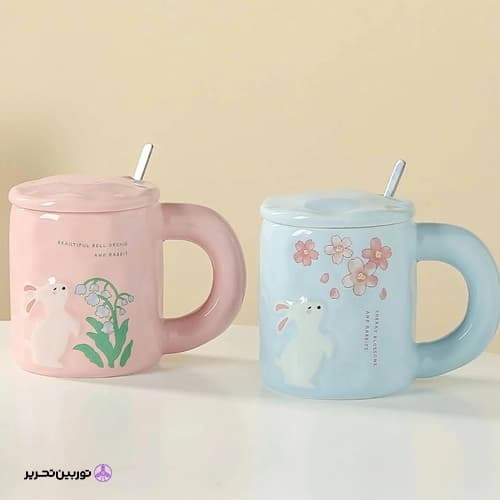 ماگ سرامیکی خرگوش سفید 541-7