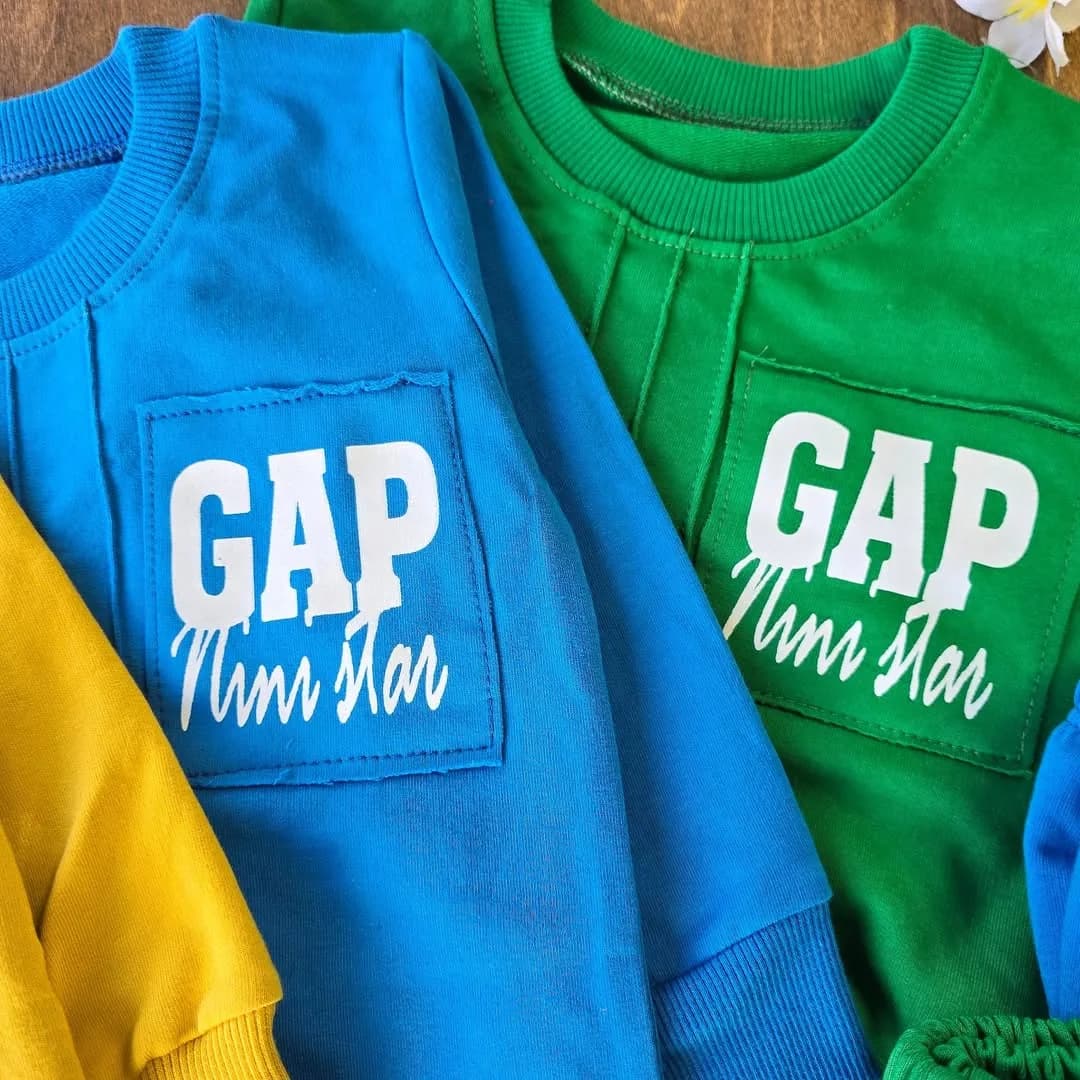 بلوز شلوار پنبه دورس GAP کد 4017 — تصویر ۲
