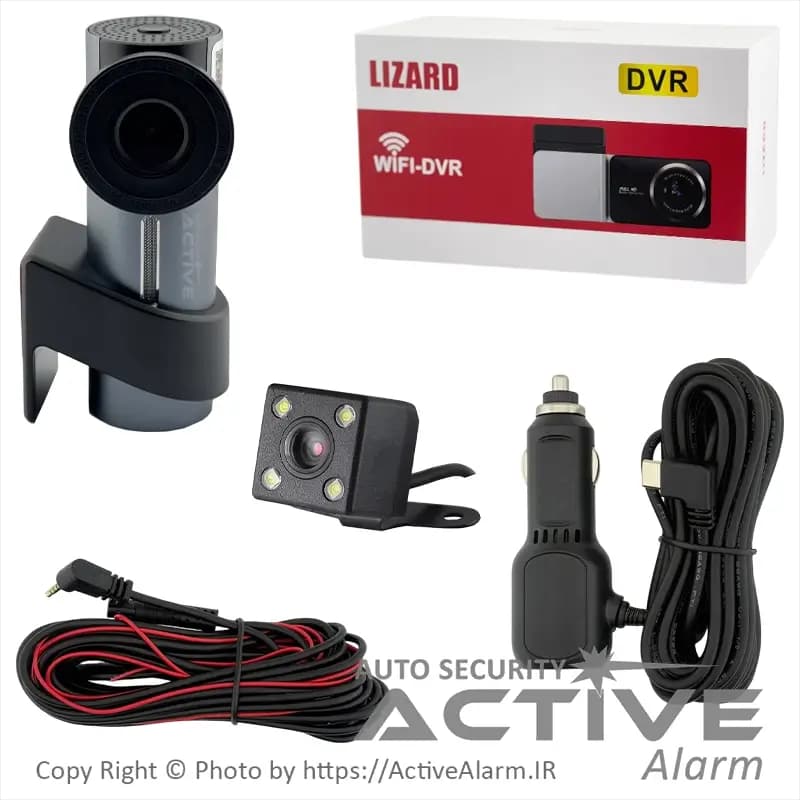 دوربین ثبت وقایع Lizard مدل R13-WiFi دو دوربین