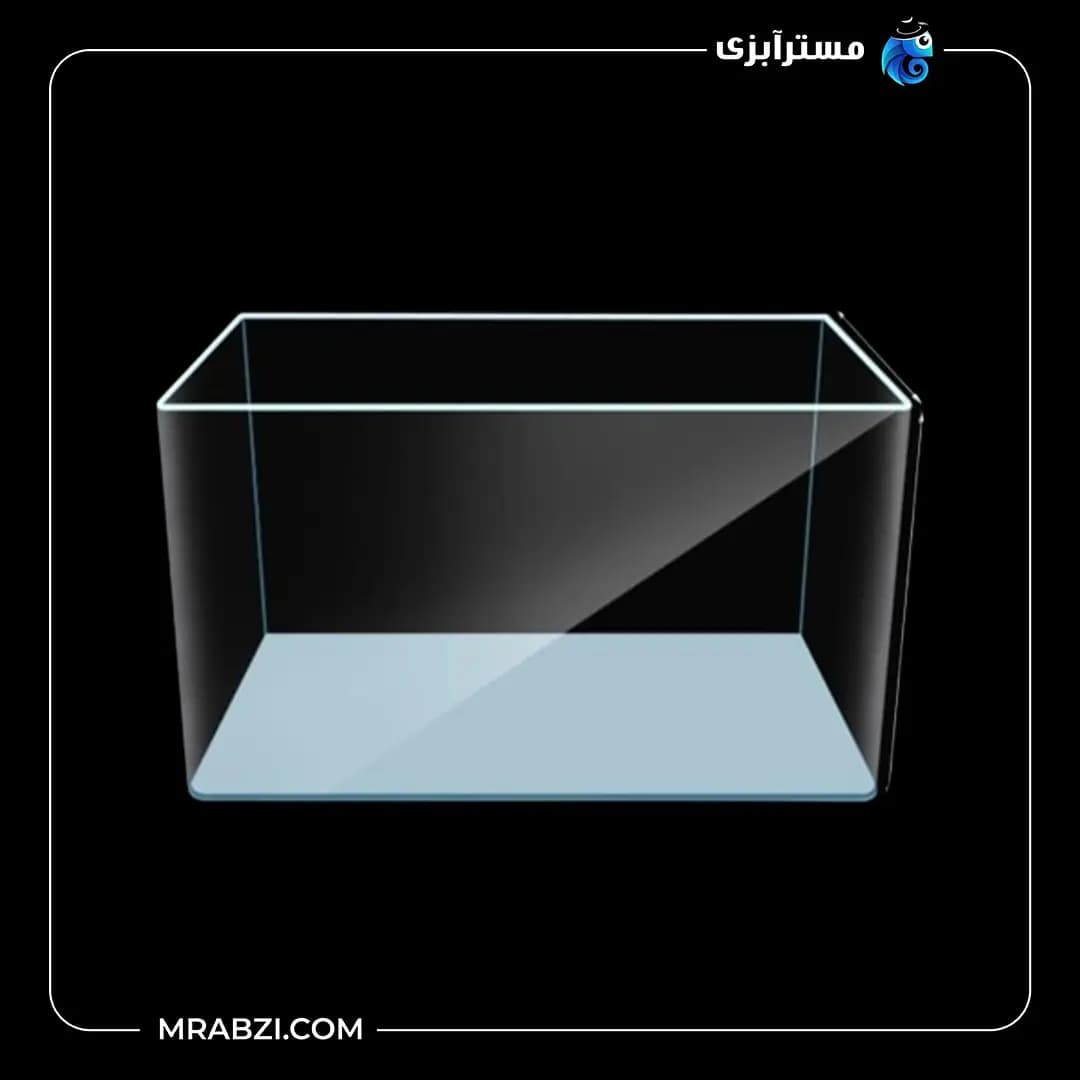 آکواریوم ریملس آکوا شیشه فلوت 6 میل (40*40*40)