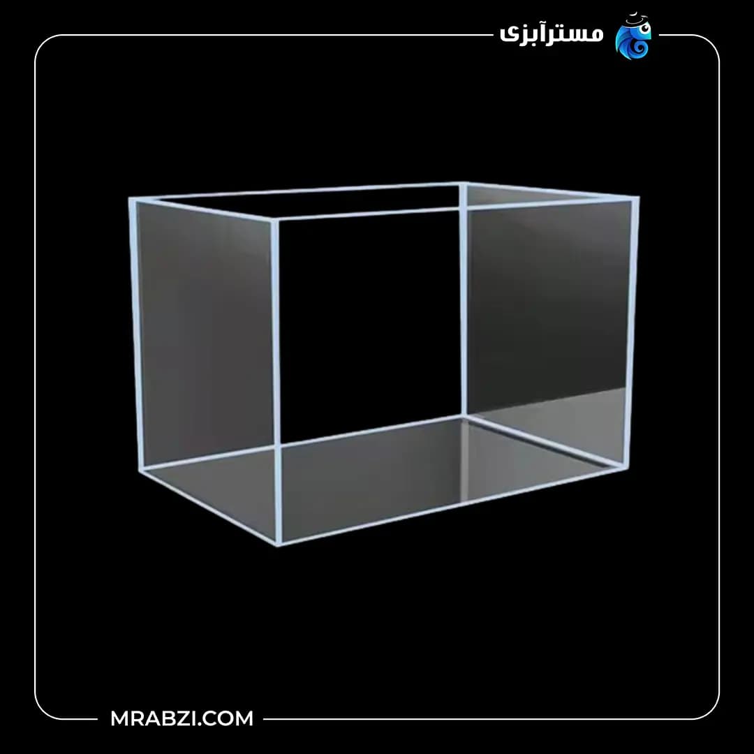 آکواریوم ریملس آکوا شیشه فلوت 6 میل (40*30*40)