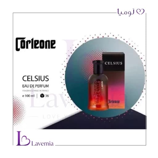 ادو پرفیوم مردانه کورلئونه مدل Celsius حجم ۱۰۰ میلیلیتر — تصویر ۲