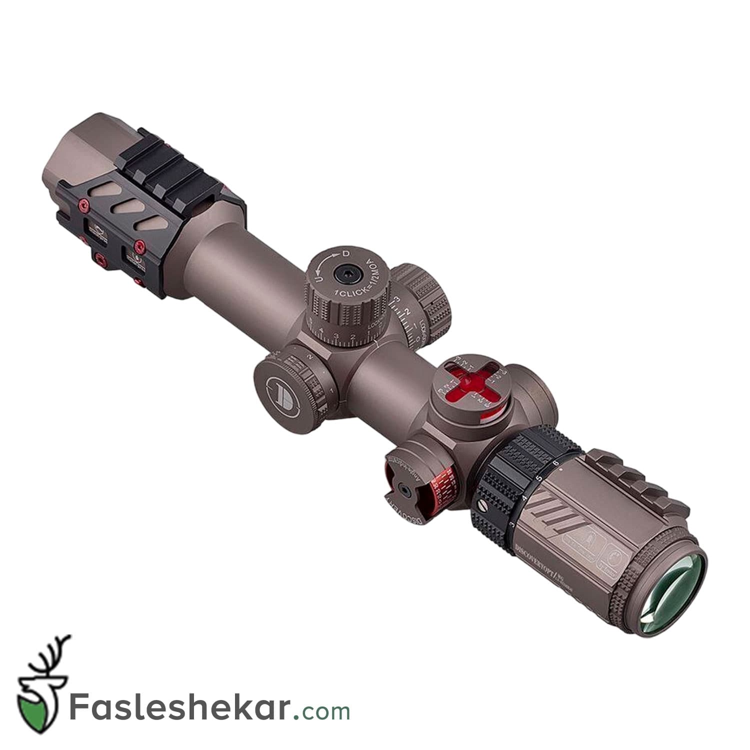 دوربین تفنگ بادی دیسکاوری مدل WG 1.2-6X24IRAI -LPVO — تصویر ۳
