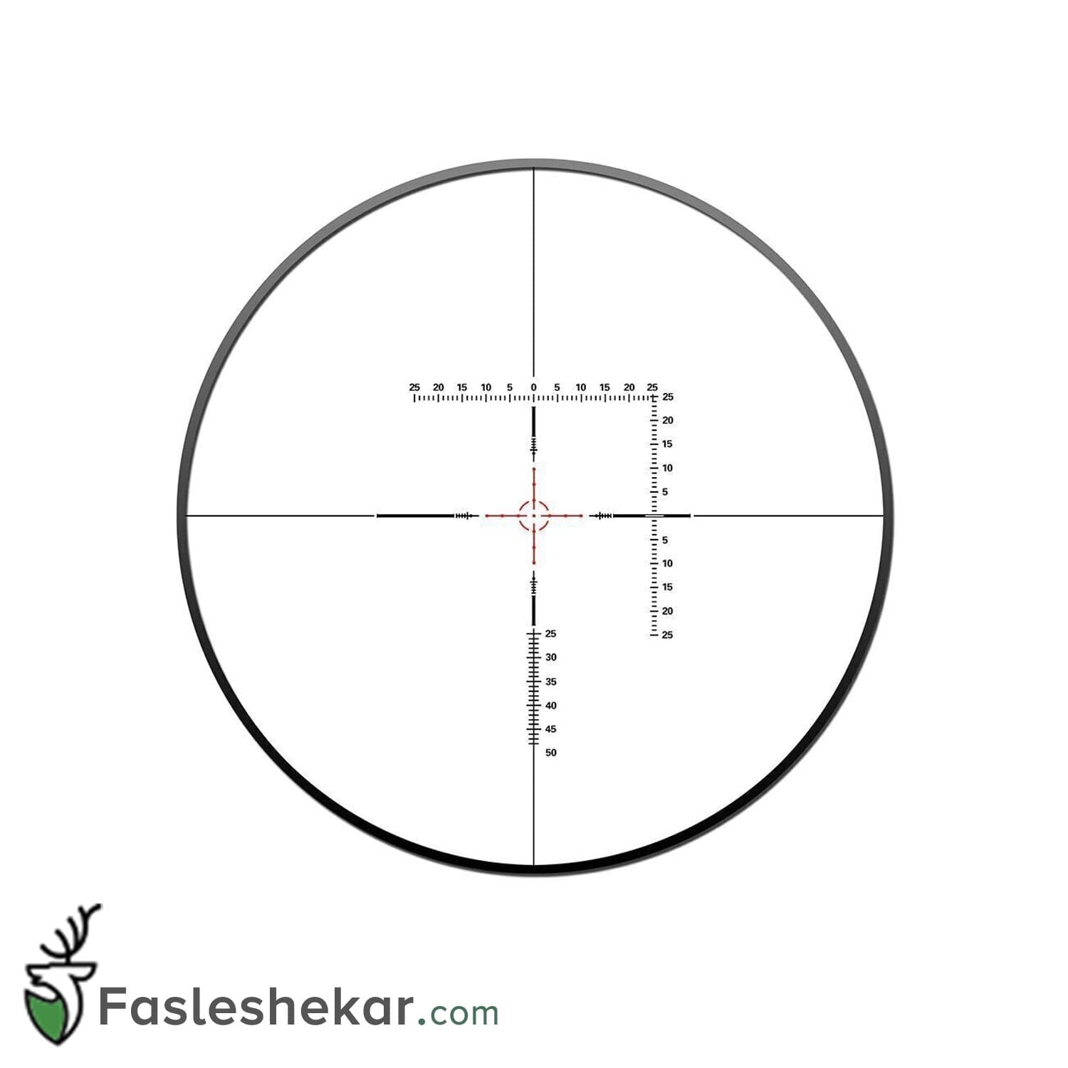 دوربین تفنگ بادی دیسکاوری مدل WG 1.2-6X24IRAI -LPVO — تصویر ۷